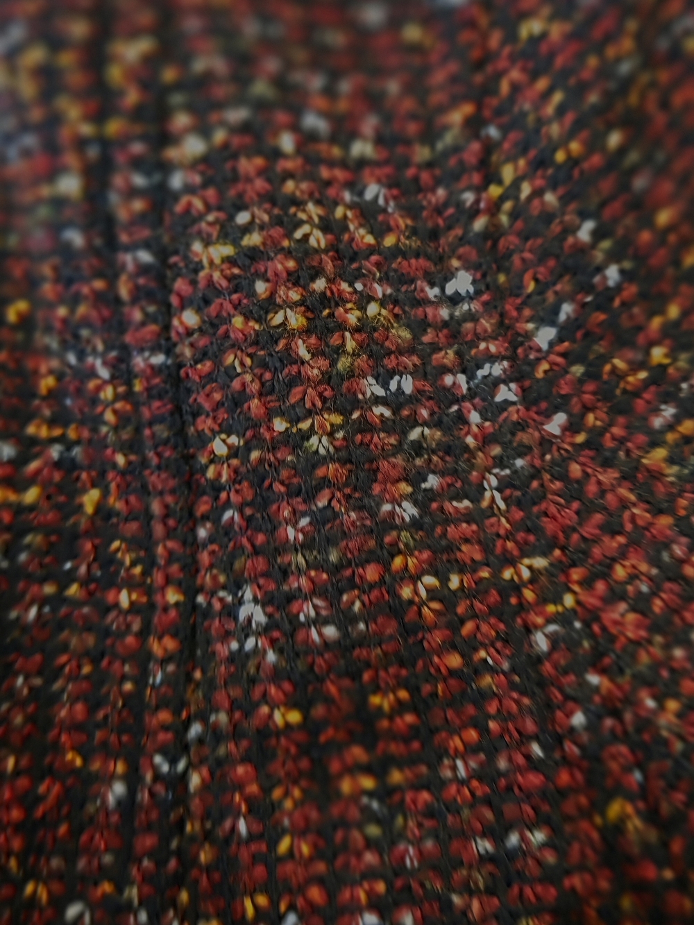 Liverpool Los Angeles Tweed Jacket Size S Multicolor Hidden Zipper - Picture 3 of 7